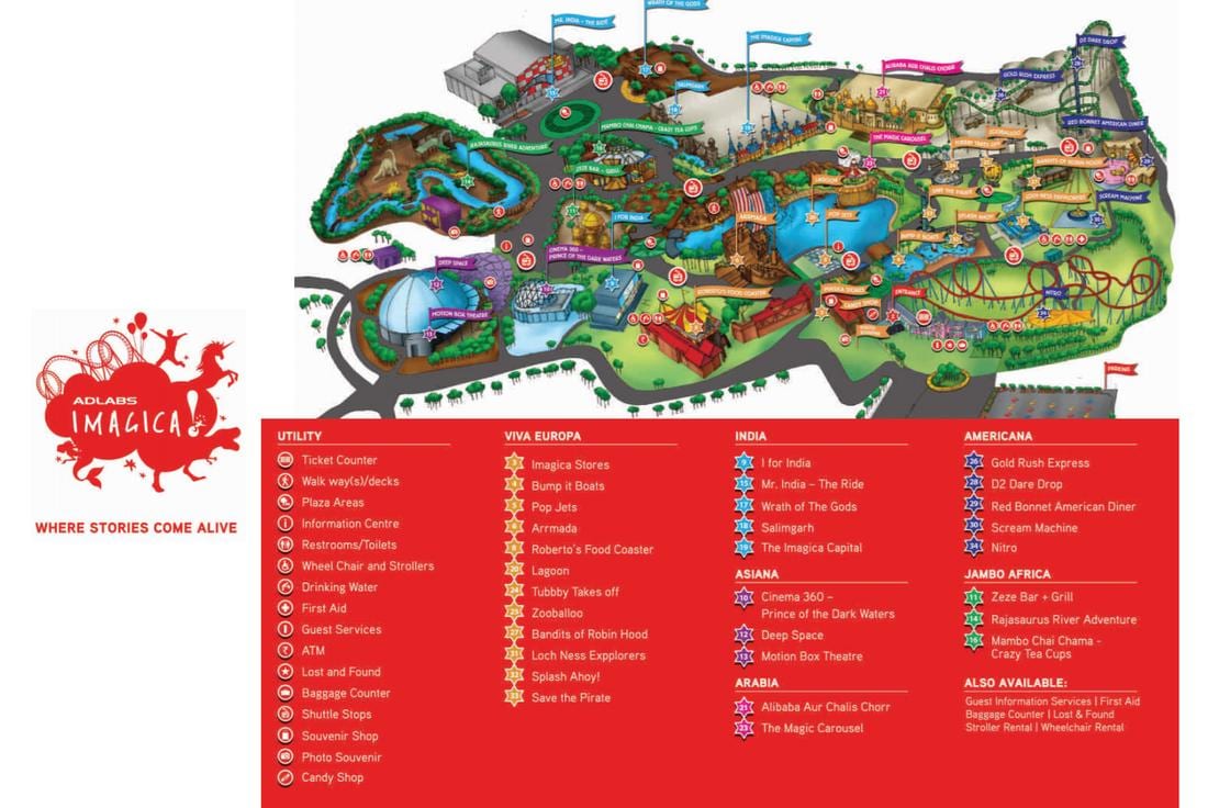 মানচিত্র Imagica মুম্বাই মানচিত্র