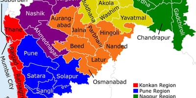 মানচিত্র, মহারাষ্ট্র, মুম্বাই